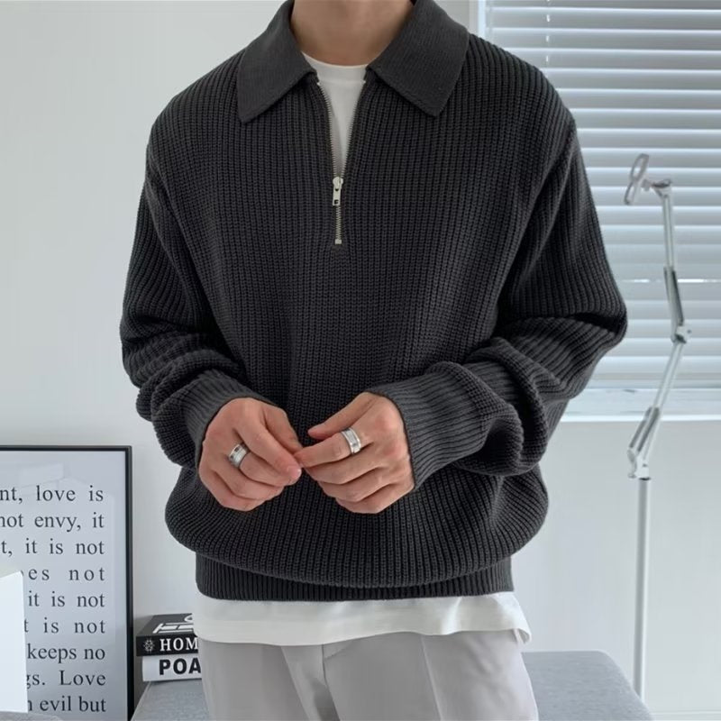 Briar Quarter Zip Sweater