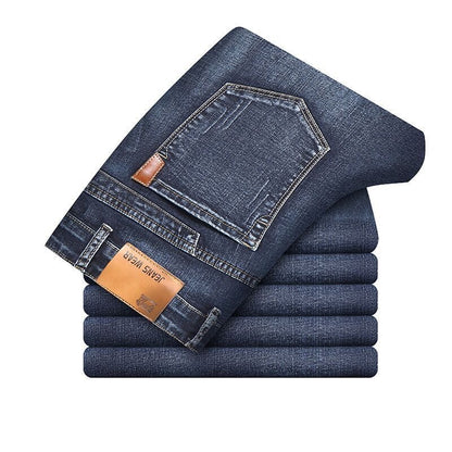 Hayes & Hollow Stretch-Denim Jeans