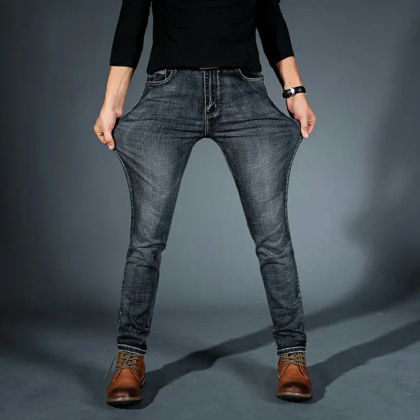 Hayes & Hollow Stretch-Denim Jeans
