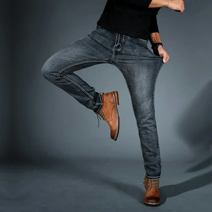 Hayes & Hollow Stretch-Denim Jeans