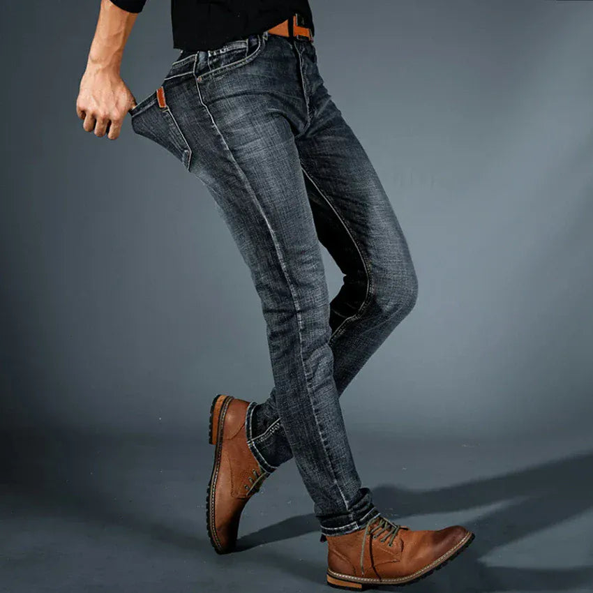Hayes & Hollow Stretch-Denim Jeans