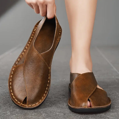 Pelle Italiana Genuine Leather Sandals