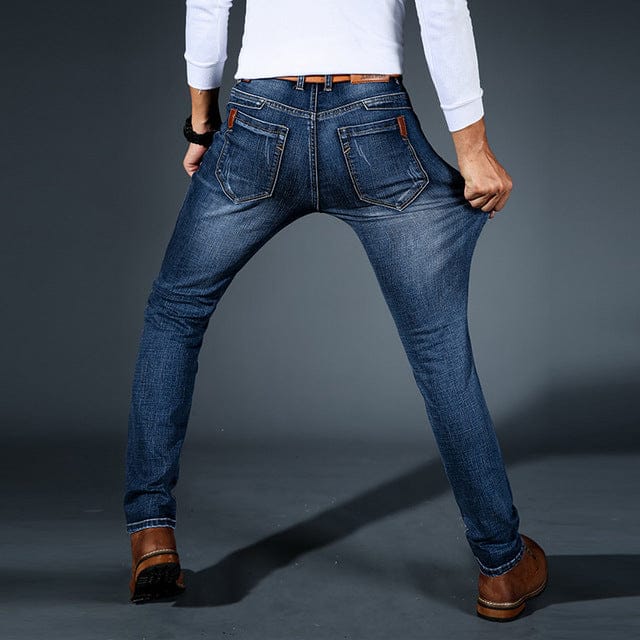 Hayes & Hollow Stretch-Denim Jeans