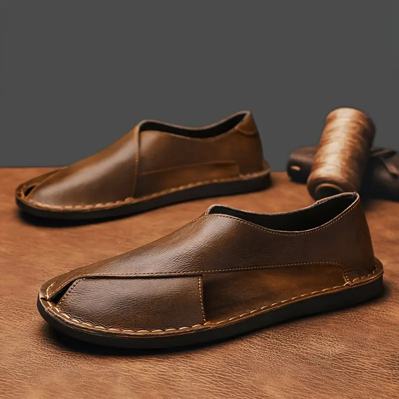 Pelle Italiana Genuine Leather Sandals