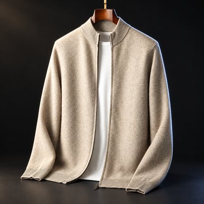 Merino Crest Cardigan