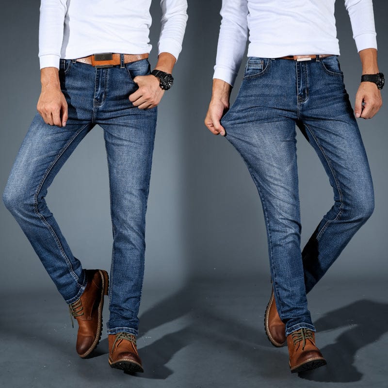 Hayes & Hollow Stretch-Denim Jeans