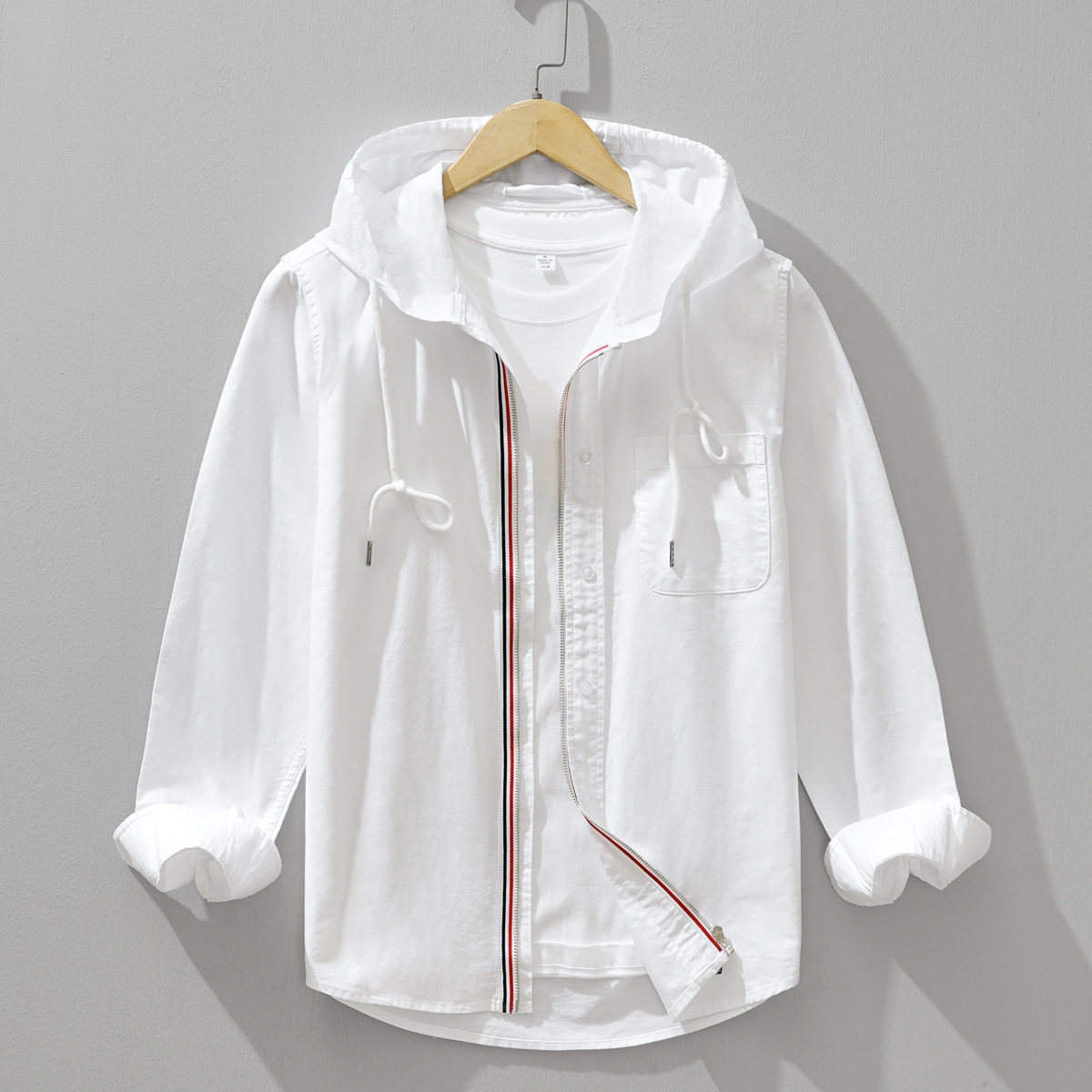 Chelsea Linen Hoodie Shirt