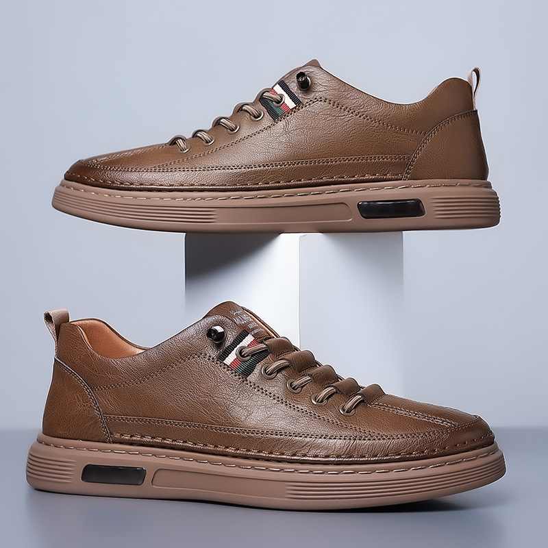 Lombardi Genuine Leather Sneakers