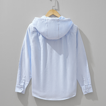 Chelsea Linen Hoodie Shirt