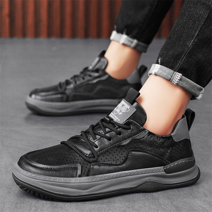 Lusso Italiana Genuine Leather Sneakers