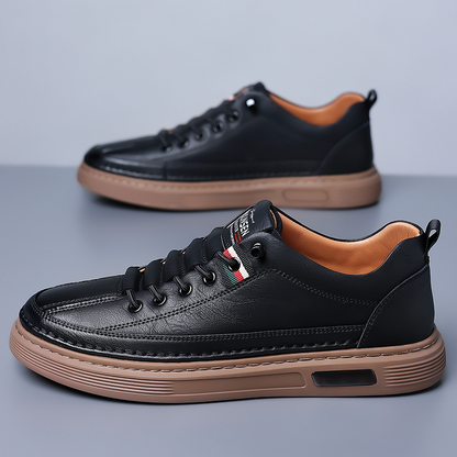 Lombardi Genuine Leather Sneakers
