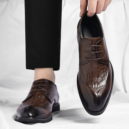 Davos Leather Dress Shoes