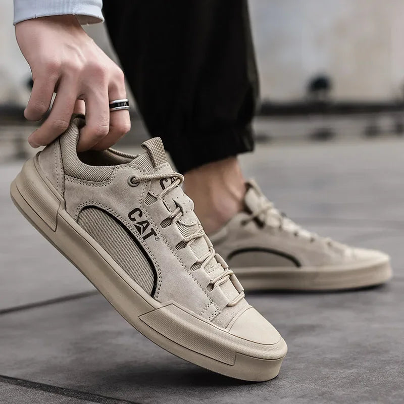 CAT® UrbanEdge Leather Sneakers