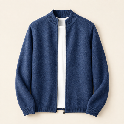 Merino Crest Cardigan