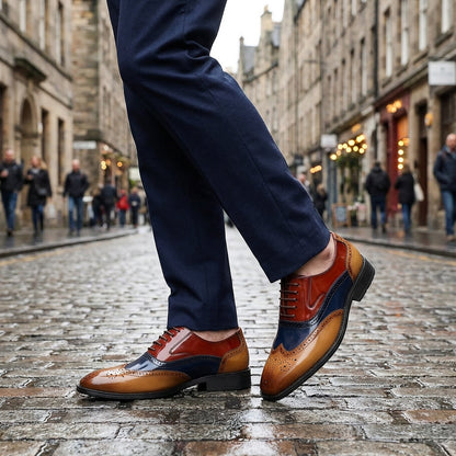 Cambridge Leather Brogue Dress Shoes