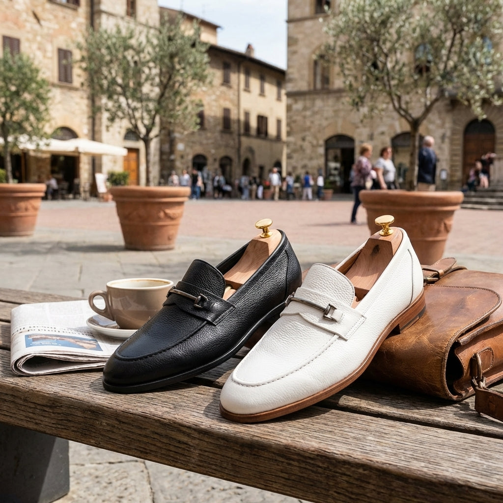 Roma Leather Loafers