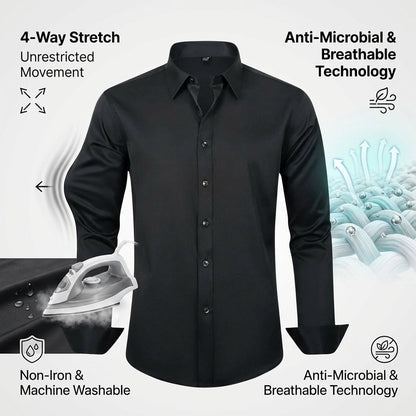 Hayes & Hollow Non-Iron Stretch Shirt